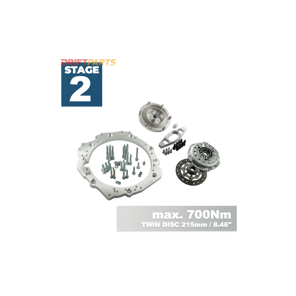 Kit Stage 2 Toyota JZ per GS6-53BZ N54 215 mm
