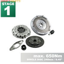Kit Stage 1 BMW M50–S54 vers GS6-53BZ, 240 mm, 7,15 kg